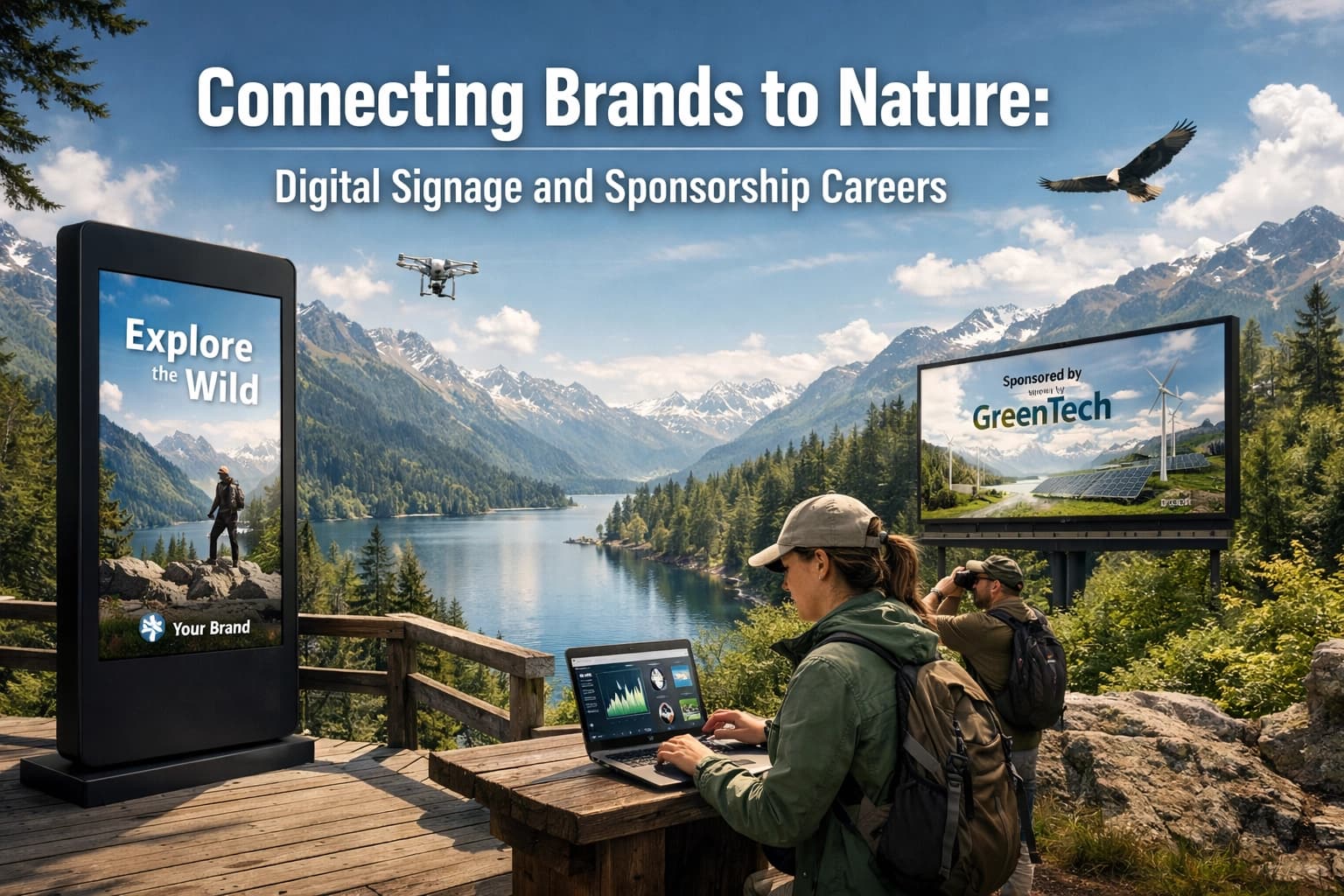 Zoo Media account executive presenting technology solutions to zoo and aquarium directors